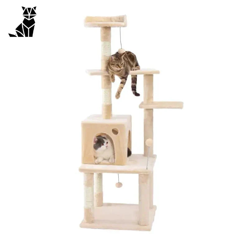 Arbre à chat escalade - Cat climbing tower - Fun vertical play space