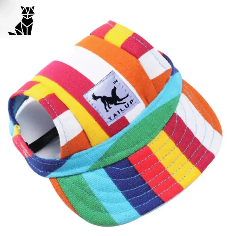 Casquette de baseball colorée pour chiens - Look tendance en couleur unie