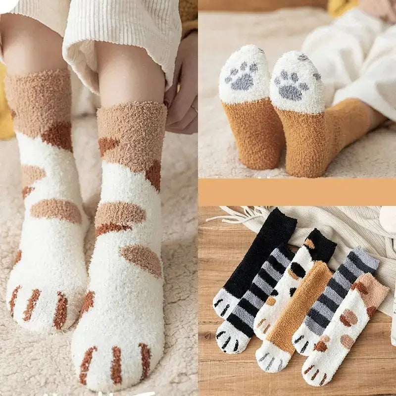 Chaussettes Chats Adorables Pour Des Petits Pieds Bien Au Chaud