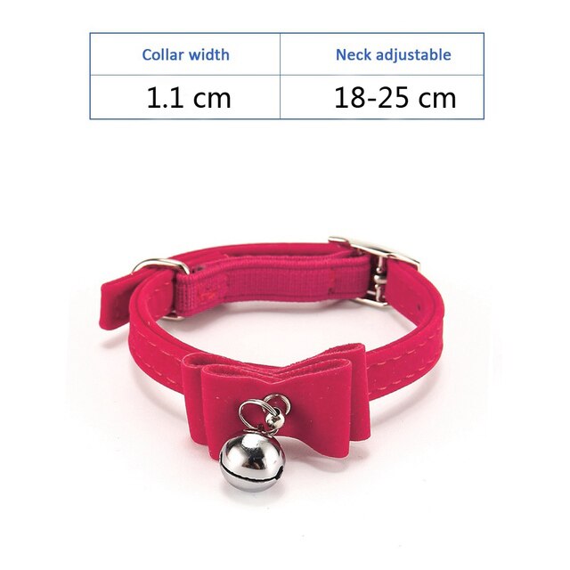 Collier nœud papillon pour chat