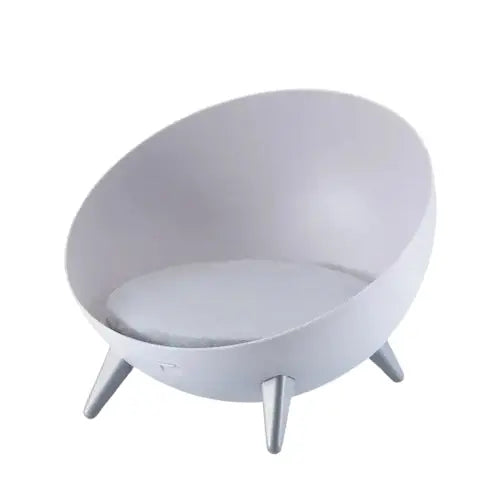 Lit Bulle Confort: Le Cocon Idéal Pour Siestes Paisibles De Votre Chat Transparent Background