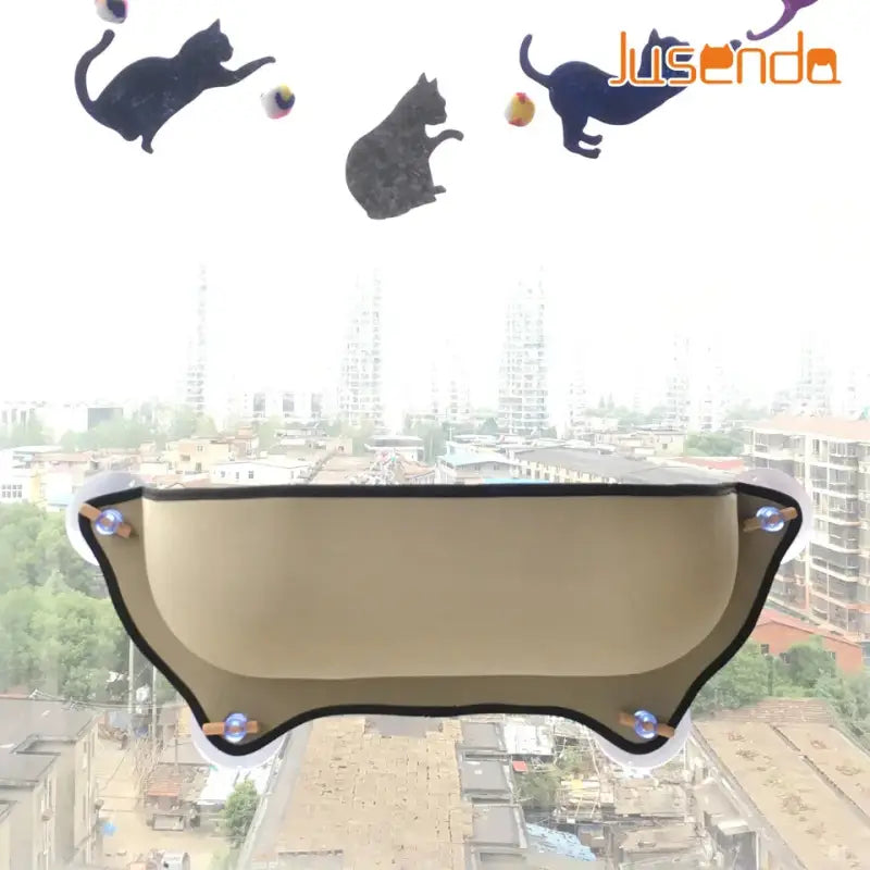 Amaca finestra gatto ventosa seduta rialzata