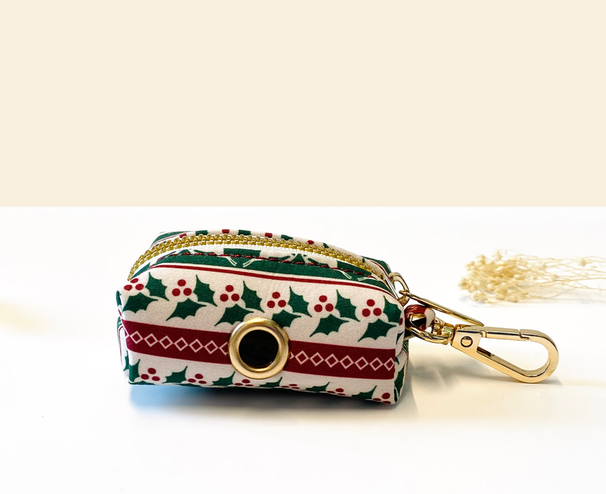 Pochette sac à crotte Coton Edition Spécial Noël